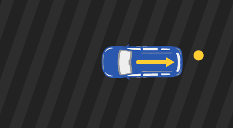 Reversing toward fixed pole drawing