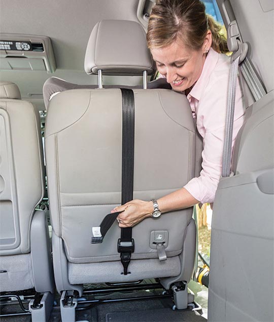 Honda Odyssey tether anchor